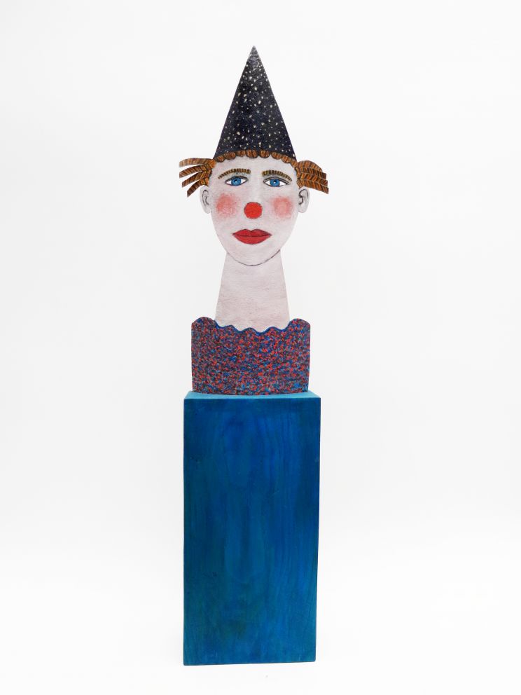 Clown au nez rouge