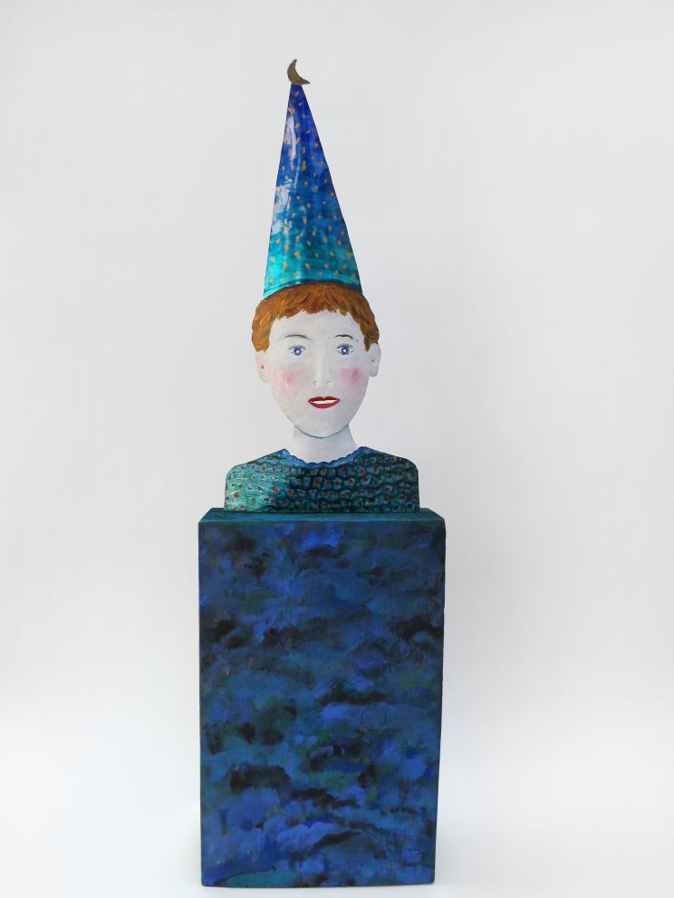 Enfant au chapeau de clown