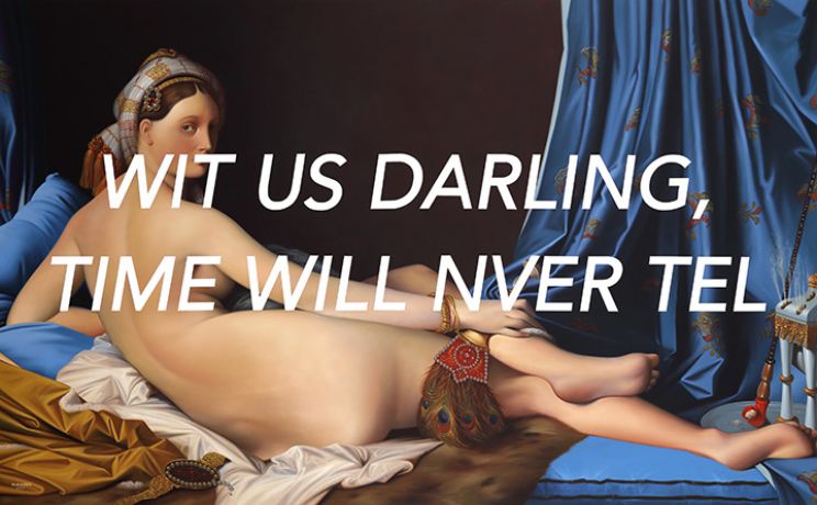 La Grande Odalisque: With Us Darling, Time Will Never Tell